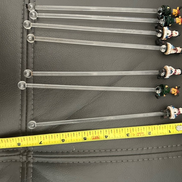 Charming Figurine Drink Stirrers - Clear - Picture 2 of 3